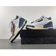 A Air Jordan 3 Blue SP Maniere x Diffused Ma OG HV8571-100 0717